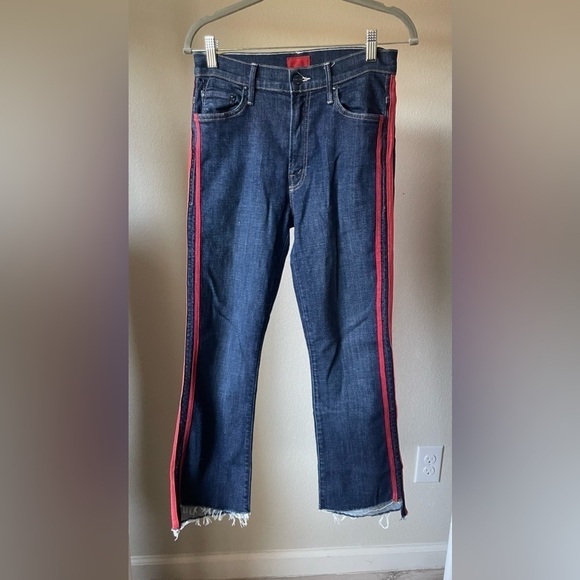 MOTHER Insider Crop Step Fray Speed Racer size 27 - Picture 4 of 10